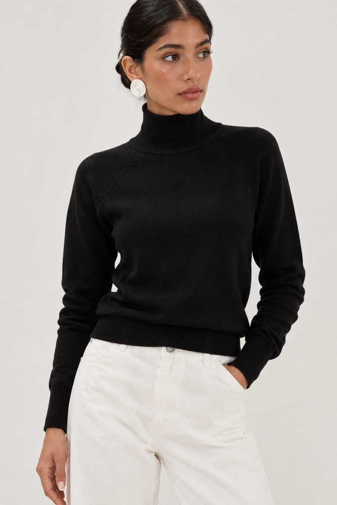 Гольф MERINO Чорний  1385  -хсм  black фото
