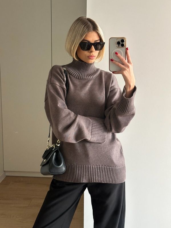 Светр SENSE TAUPE 0991 TAUPE фото