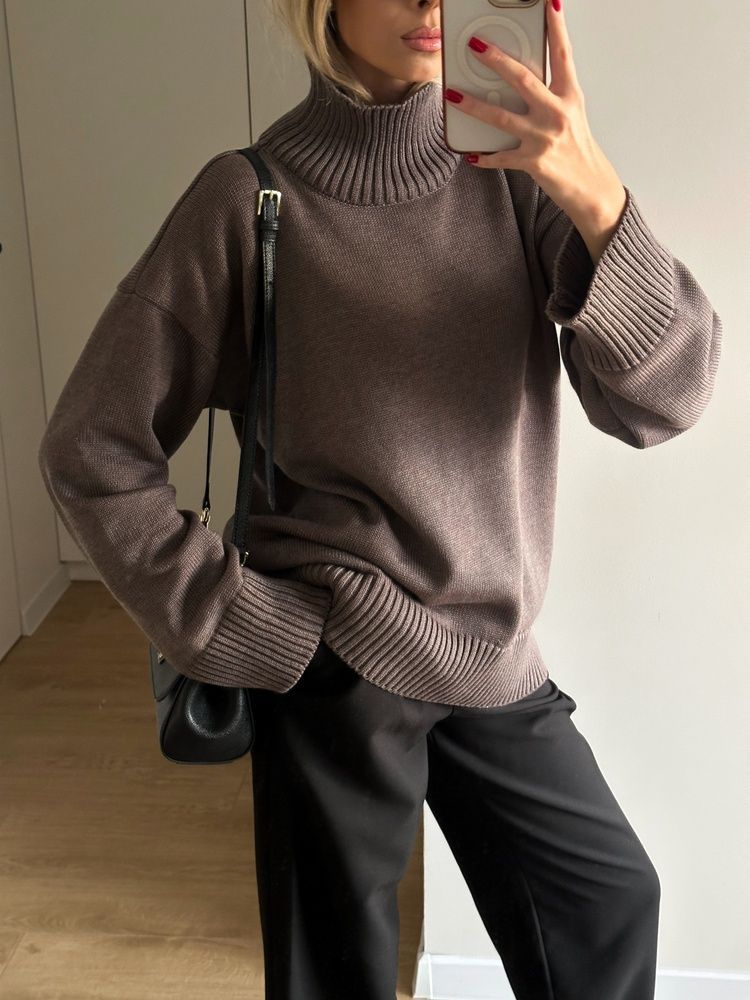 Светр SENSE TAUPE 0991 TAUPE фото