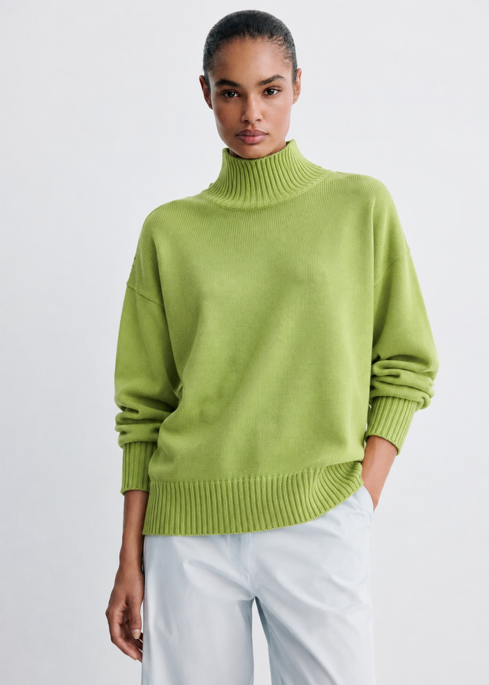 Светр SENSE LIME OLIVE 0991 - LIME OLIVE фото